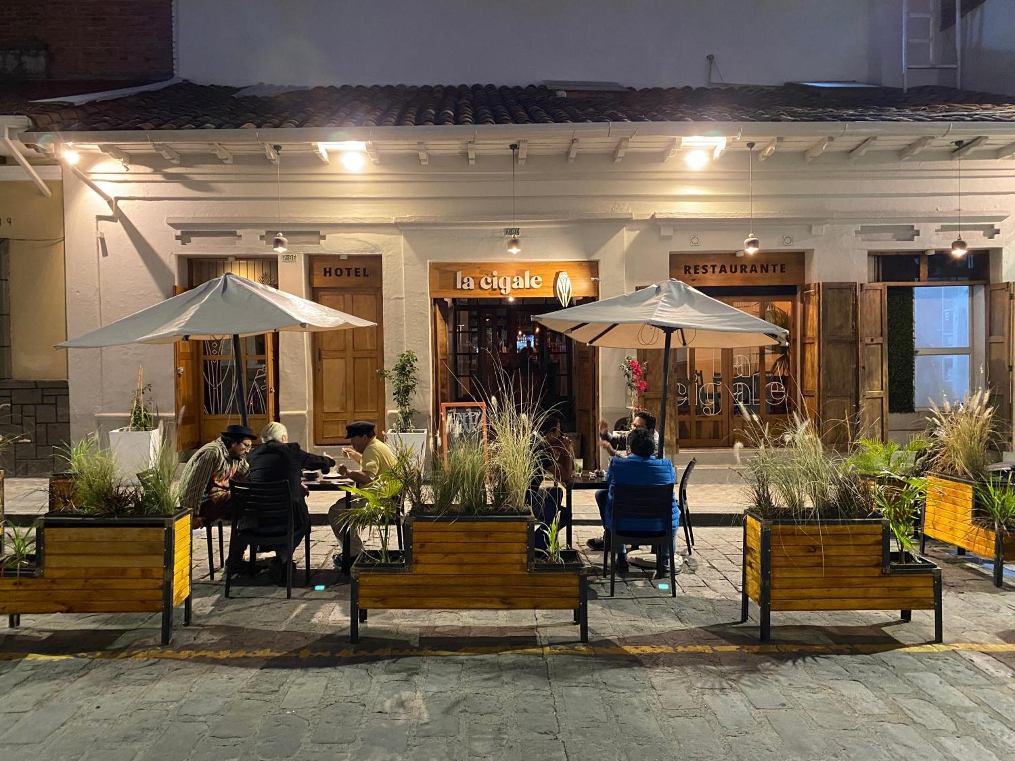 Hostal Restaurant La Cigale クエンカ エクステリア 写真